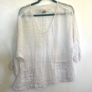 Vikolino Linen Loose Tunic